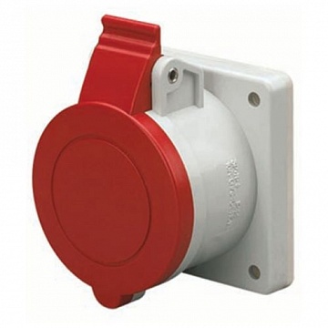 Розетка панельная IP44 32A 3P+E+N 400В (упак. 10шт) DIS4223267 DKC