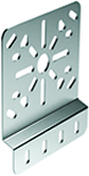 Пластина монтажная вертикальная, цинк-ламельная (аналоггорячеоцинкованная) (упак. 10шт) LP3000HDZL DKC