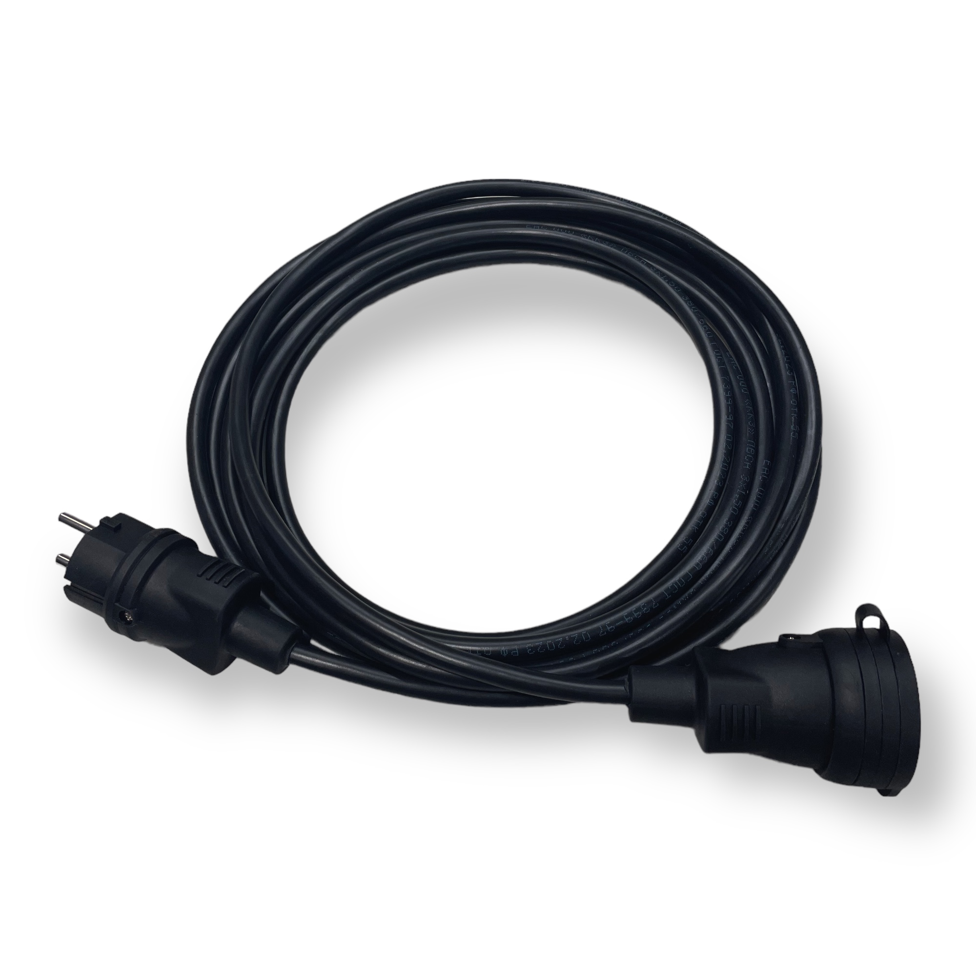 Силовой удлинитель без земли серии iCONNECT ПВС 2х1 мм 1 гнездо IP44 ГОСТ 5 м i-CONNECT-SU-PVS-210-1-44-5 iTOK