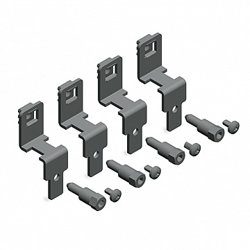 4 прямоуг. КРОНШТЕЙНА ДЛЯ МОНТ. ПЛАТЫ NSYSMPSB Schneider Electric