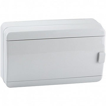 Распределительный шкаф OptiBox P, 18 мод., IP65, навесной, пластик, непрозрачная дверь 117969 КЭАЗ