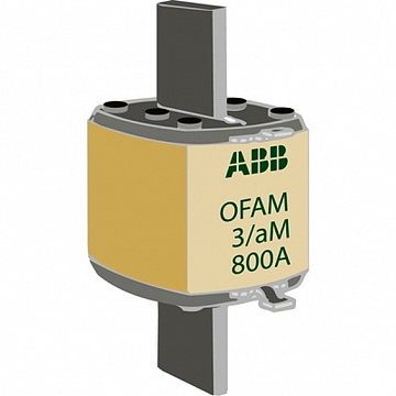 Предохранитель OFAF3aM800 800A тип аМ размер3, до 500В 1SCA022701R4790 ABB