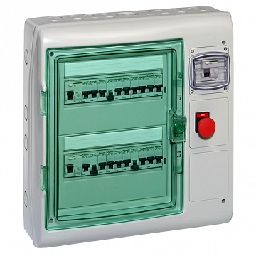 Распределительный шкаф KAEDRA, 24 мод., IP65, навесной, пластик 13991 Schneider Electric