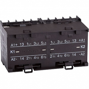 Реверсивный контактор OptiStart K1W 3P 9А 400/230 AC 4кВт 117138 КЭАЗ