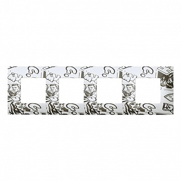 Рамка 4 поста 27 PLAY, комиксы 2700647-800 Simon