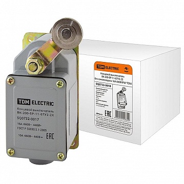 концевой выключатель ВК-200-БР-11-67У2-25 без самовозврата 16А 660В IP67 SQ0732-0018 TDM