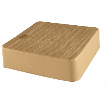 коробка распаячная КР 100х100х29 ОП сосна, с клем. колодкой, IP40 SQ1401-0408 TDM