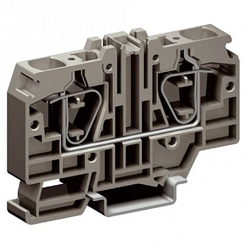 Клемма пружинная проходная DKC Quadro 16мм?, серый, ZHM340GR ZHM340GR DKC