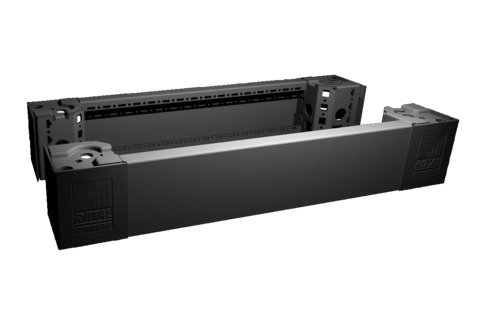 VX Элемент цоколя пер/зад 600х100мм 2шт 8620002 Rittal
