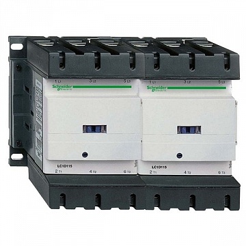 Реверсивный контактор TeSys LC2D 3P 115А 400/380В AC 55кВт LC2D115Q7 Schneider Electric
