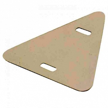 Бирка кабельная маркировочная 136 (уп./100 шт.) (треугольник) mt-136-t EKF