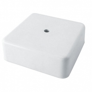 коробка распаячная КР 100х100х44 ОП белая, IP40, с клем. колодкой SQ1401-0910 TDM