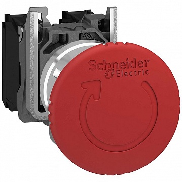 Кнопка Harmony 22 мм² IP65, Красный XB4BS8445EX Schneider Electric