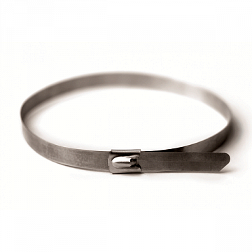 Хомут из нержавеющей стали AISI 304 8х500 (упак. 30шт) 27415 DKC