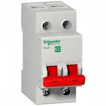 Выключатель нагрузки EASY9 (мод. рубильник) 2П 40А 400В =S= EZ9S16240 Schneider Electric