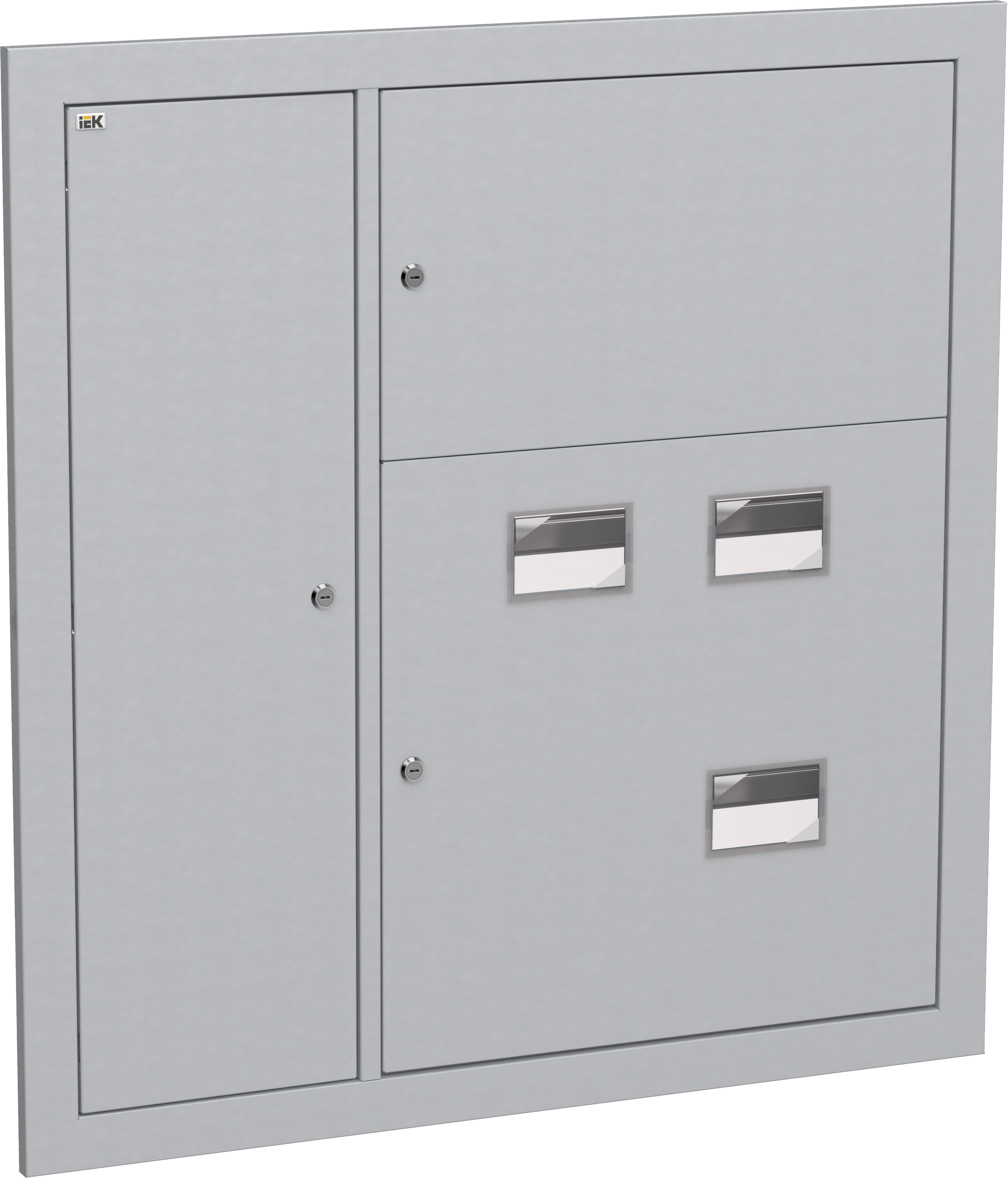 Корпус металлический ЩЭ-3-Э 36 IP31 (слаботочный отсек слева) LIGHT IND-MKM43-03-31-E-L IEK