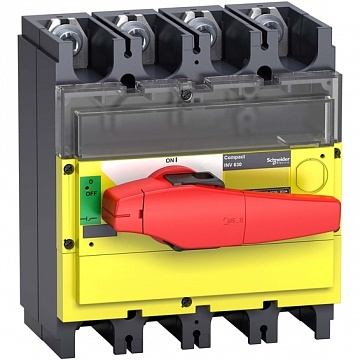 Рубильник Interpact INV 320А 4P, фронтальное исполнение 31189 Schneider Electric