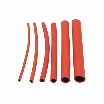 Термоусадочная трубка ТТУ 1/0,5 красная 1 м UDRS-D1-1-K04 IEK