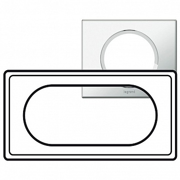 Рамка 4/5 модулей CELIANE, зеркало 069125 Legrand