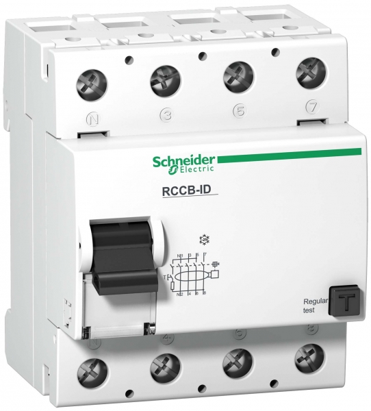 Выключатель дифференциальный (УЗО) ID 4п 125А 30мА тип A 16924 Schneider Electric