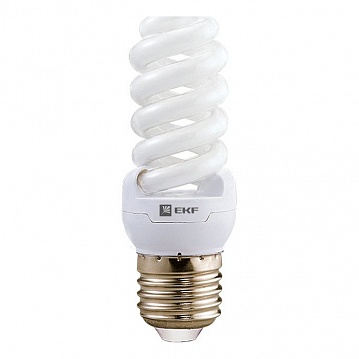 Лампа энергосберегающая FS8-спираль 13W 4000K E27 8000h Simple FS8-T2-13-840-E27 EKF