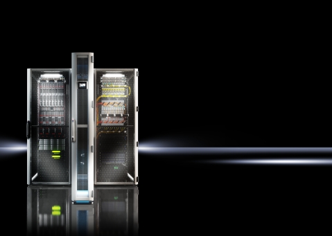 SK Межрядный холодильный сплит-агрегат LCP Inline DX/FC 35 кВт 600х2000х1200мм 1шт. 3311480 Rittal