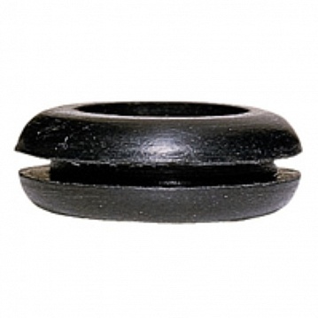 Резиновое кольцо PVC - чёрное - для кабеля диаметром максимум 12мм²- диаметр отверстия 17 мм 098093 Legrand