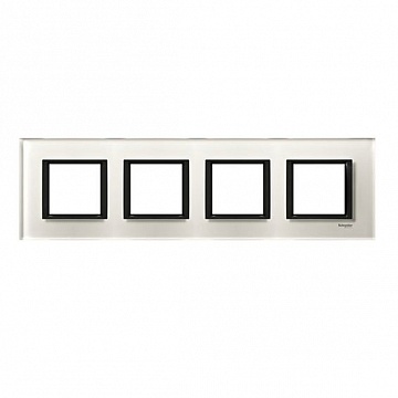 Рамка 4 поста UNICA CLASS, белый MGU68.008.7C2 Schneider Electric