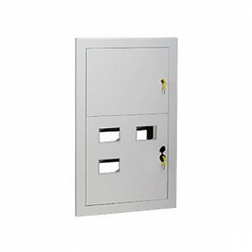 Этажный щит ЩЭ 18 мод., IP31, встраиваемый, сталь, серая дверь код. IND-MKM12-03-30 IEK