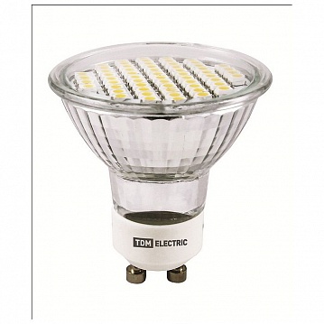 Лампа светодиодная PAR16-3 Вт-220 В -4000 К–GU 10 SMD SQ0340-0027 TDM