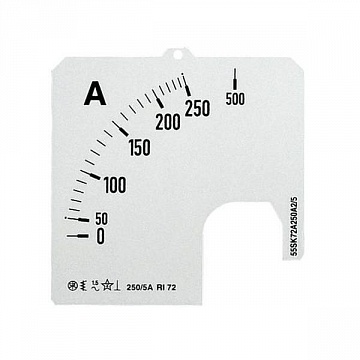 Шкала для амперметра SCL 1/1000 A1 2CSM110339R1041 ABB