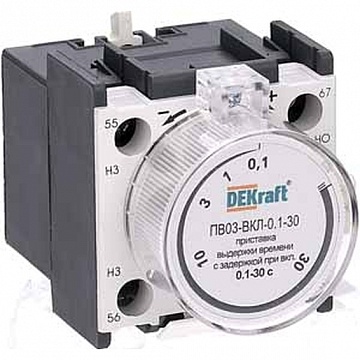 Приставка выдержки времени ПВ-03 24111DEK DEKraft