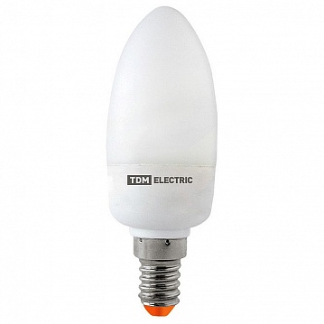 Лампа энергосберегающая КЛЛ-С-11 Вт-2700 К–Е14 (mini) SQ0323-0134 TDM
