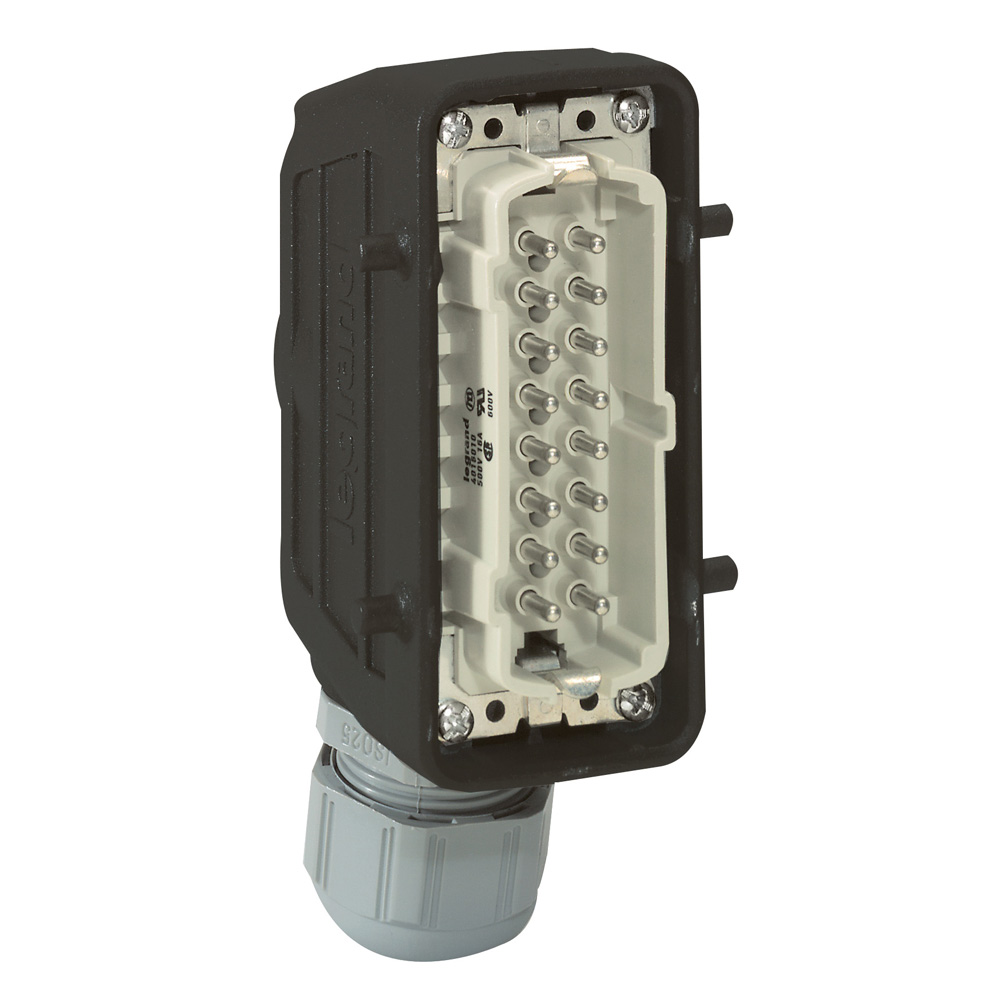 Каб.вилка, гориз.400В, 32А 16К+З 052632 Legrand