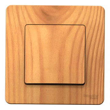 Выключатель 1-клавишный BLANCA, скрытый монтаж, ясень BLNVS010105 Schneider Electric