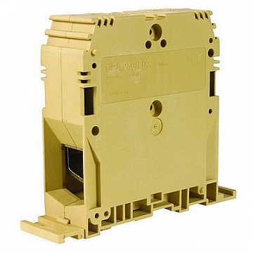 Проходная клемма с винтовым зажимом DKC Quadro 240мм?, серый, ZGF300GR ZGF300GR DKC