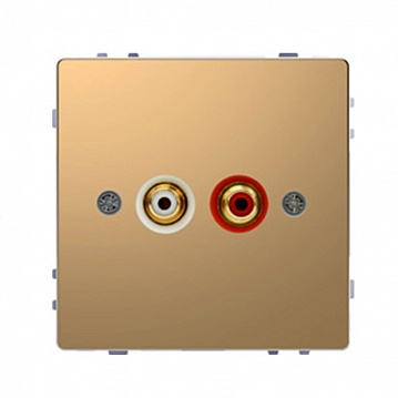 Аудио-розетка MERTEN D-LIFE, серый MTN4350-6050 Schneider Electric