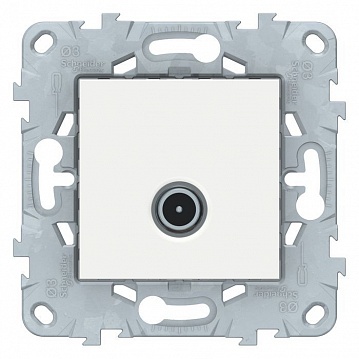 Розетка TV UNICA NEW, одиночная, белый NU546218 Schneider Electric
