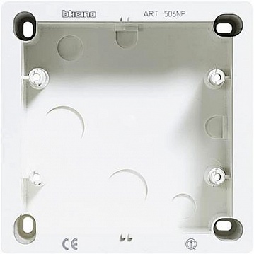 LivingLight Настенная коробка (118х118х55) 506NP Bticino