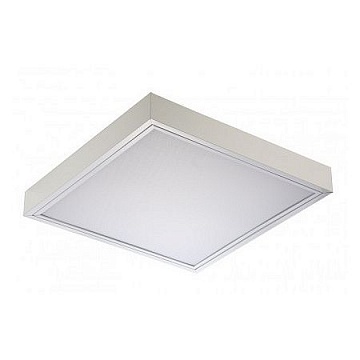 TL418 OL ECO, накладной cветильник, цвет корпуса - белый , 620х620, опаловый рассеиватель, ЭПРА G13 16968 Technolux
