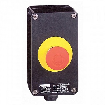 Кнопочный пост Harmony XAW, 1 кнопка XAWF188EX Schneider Electric