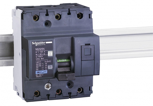 Выключатель автоматический трехполюсный NG125N 16А C 25кА 18633 Schneider Electric