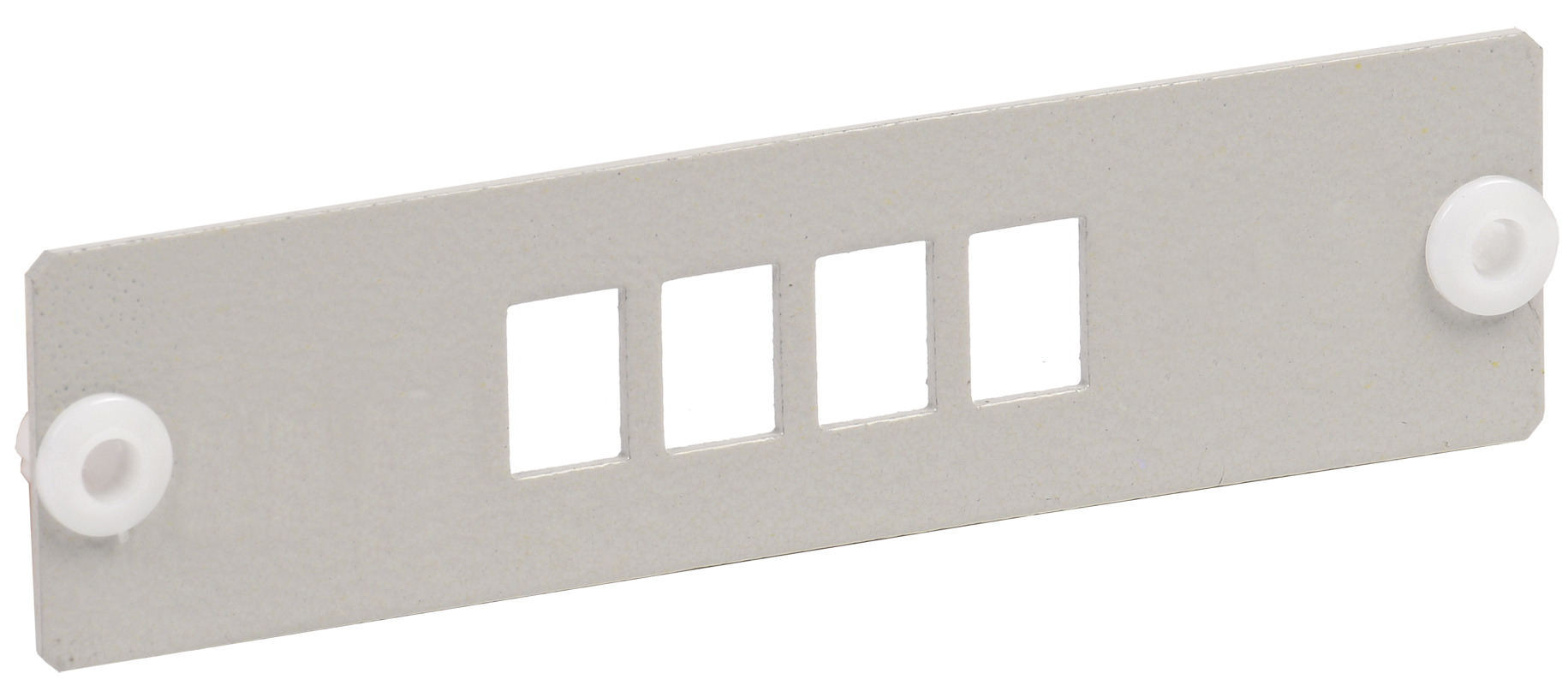 ITK Панель для 4-ех оптических адаптеров (SC-Duplex в 19" кросс) FOBX-P8-SCDX IEK