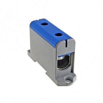 Проходная клемма с винтовым зажимом 150мм?, синий, plc-kvs-35-150-blue plc-kvs-35-150-blue EKF