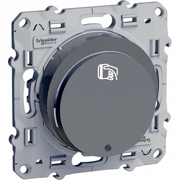 Карточный выключатель ODACE, механический, алюминий S53R283 Schneider Electric