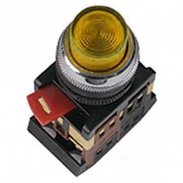 Кнопка ABLFP-22 22 мм² 660/440В, IP40, Оранжевый код. BBT20-ABLFP-K05 IEK