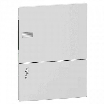 Распределительный шкаф MINI PRAGMA 6 мод., IP40, встраиваемый, пластик, белая дверь MIP22106 Schneider Electric