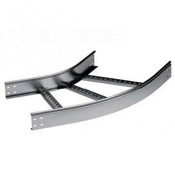 Угол горизонтальный 45 градусов 80x300 R-300 (упак. 2шт) LC0833 DKC