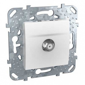 Розетка SAT UNICA, одиночная, белый MGU5.488.18ZD Schneider Electric