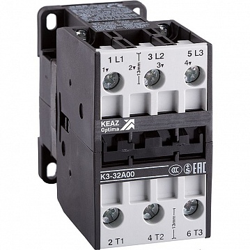 Контактор OptiStart K3 3P 24А 400/400В AC 11кВт 116952 КЭАЗ